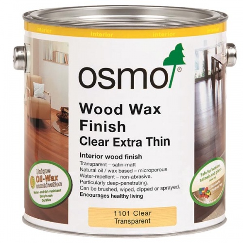 Osmo Wood Wax Clear Finish Atlantic Timber